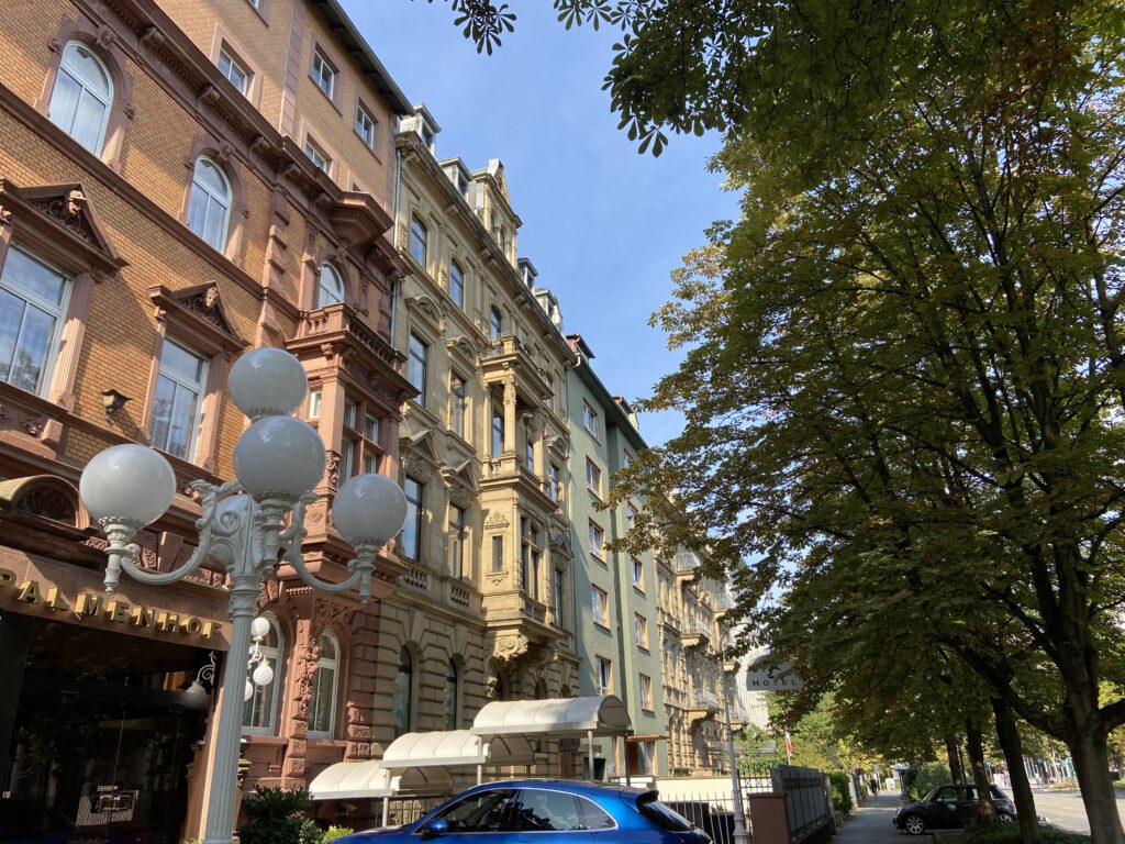 Image shows Frankfurt Neighborhood Westend