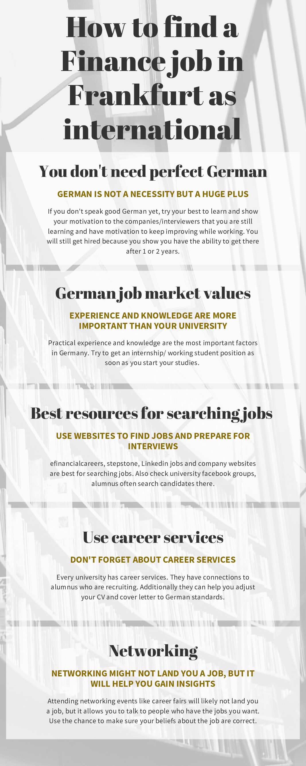 Read more about the article My best advice for searching finance jobs in Frankfurt as international